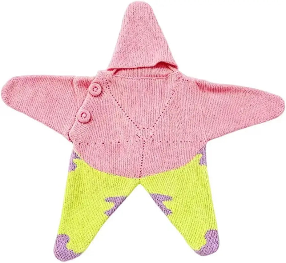 Cozy Baby Star Suit Soft Cotton Infant Clothes Set Long Sleeve Newborn Toddler Outfit Cute Shape Clothes